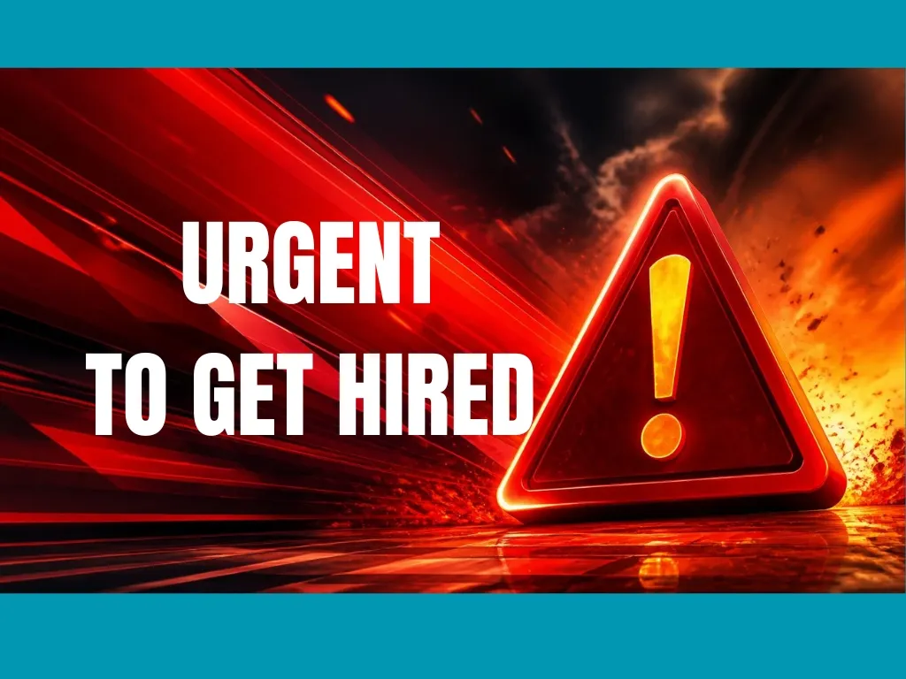 Urgent to find job? checklist to follow